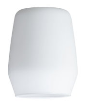 White glass lampshade with smooth surface for modern LED ceiling lights