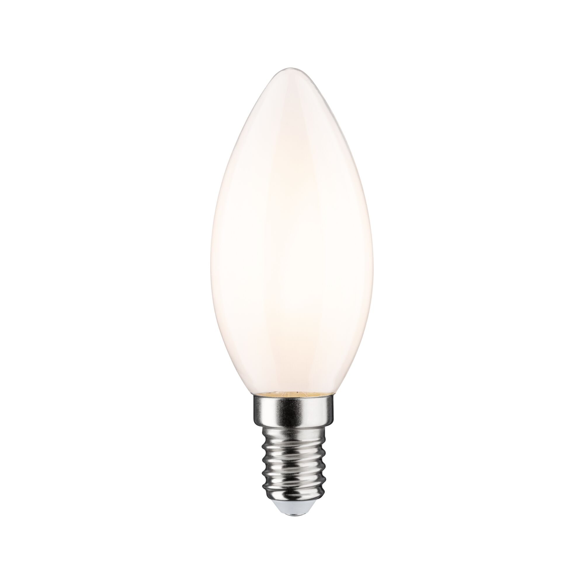 Classic White Bougie LED E14 470lm 4,5W 2700K gradable Opale Ampoule LED bougie blanche mate avec culot E14 pour éclairage économique