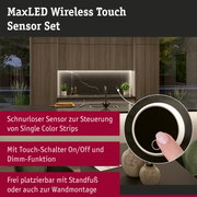 MaxLED Wireless Touch Sensor Set mit kabellosem Touch-Schalter für LED-Streifen Steuerung