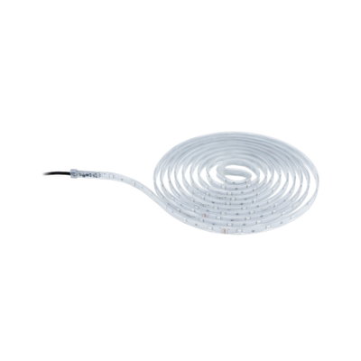 Bande LED blanche flexible avec protection transparente pour éclairage polyvalent et décoration