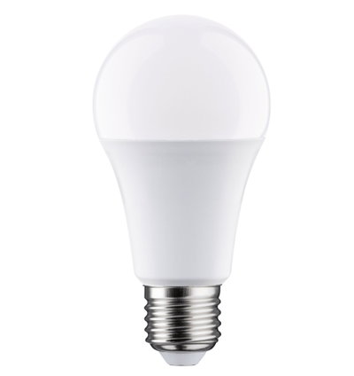 Ampoule LED blanche avec culot E27 en plastique et métal pour éclairage économique