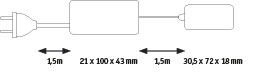 Clever Connect Transfo 230/12V 12VA Blanc