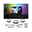 EntertainLED USB LED-lysbånd TV-belysning 75 tommer 3,1m 5W 60 LEDs/m RGB+ LED-lyssæt med fjernbetjening og USB-kabel til farverig baggrundsbelysning af TV