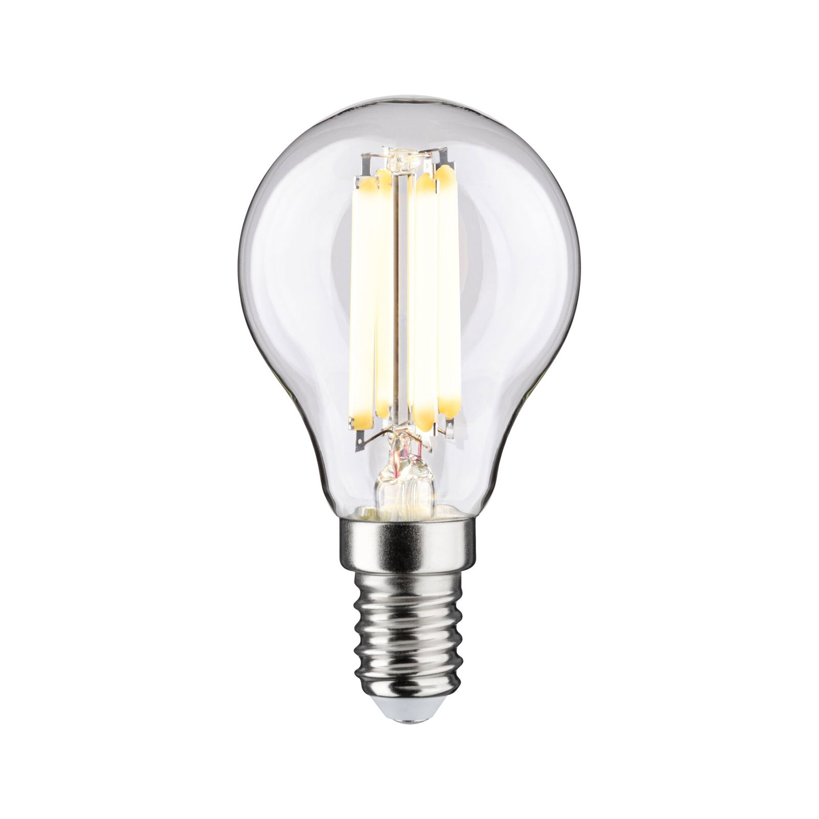 Eco-Line Filament 230 V LED-dråbe E14 Sæt med 1 styk 82mm 525lm 2,5W 3000K Klar