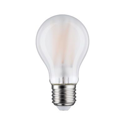 Klassieke heldere glazen gloeilamp met metalen fitting voor energiezuinige verlichting