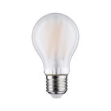 Classic clear glass light bulb with metal base for energy-efficient lighting solutions