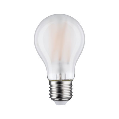 Classic clear glass light bulb with metal base for energy-efficient lighting solutions