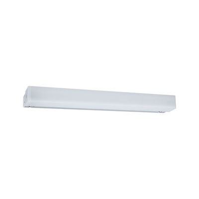 Applique murale LED blanche en plastique au design simple pour éclairage intérieur moderne