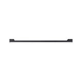 Slim black LED ceiling light with white diffuser for modern indoor lighting solutions
