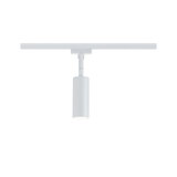 Modern white metal LED track spotlight for flexible lighting in living spaces