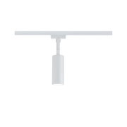 Moderner weißer LED-Spot aus Metall für Schienensysteme, energiesparende Innenbeleuchtung