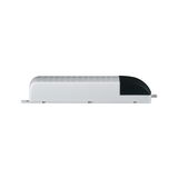 White plastic housing with black cover, LED driver for energy-efficient lighting solutions