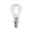 Eco-Line Filament 230 V LED-dråbe E14 Sæt med 1 styk 100mm 525lm 2,5W 3000K Klar Klar glas LED-pære med E14-fatning, energibesparende filamentpære til boligbelysning