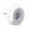 Night light Esby with twilight sensor round 3000K 22lm Round white plastic socket light with built-in night light and sensor for home lighting