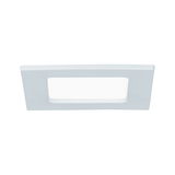 Rechteckiger weißer LED-Einbaustrahler aus Kunststoff für moderne Innenbeleuchtung