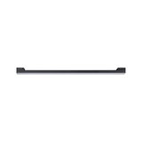Slim black aluminum LED light with white diffuser for modern indoor lighting solutions
