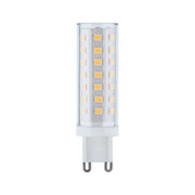 LED-Lampe mit G9-Sockel, transparentes Gehäuse und warmweißen LEDs für energiesparende Beleuchtung