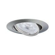 Ronde inbouwspot van geborsteld roestvrij staal met verstelbare LED voor moderne verlichting