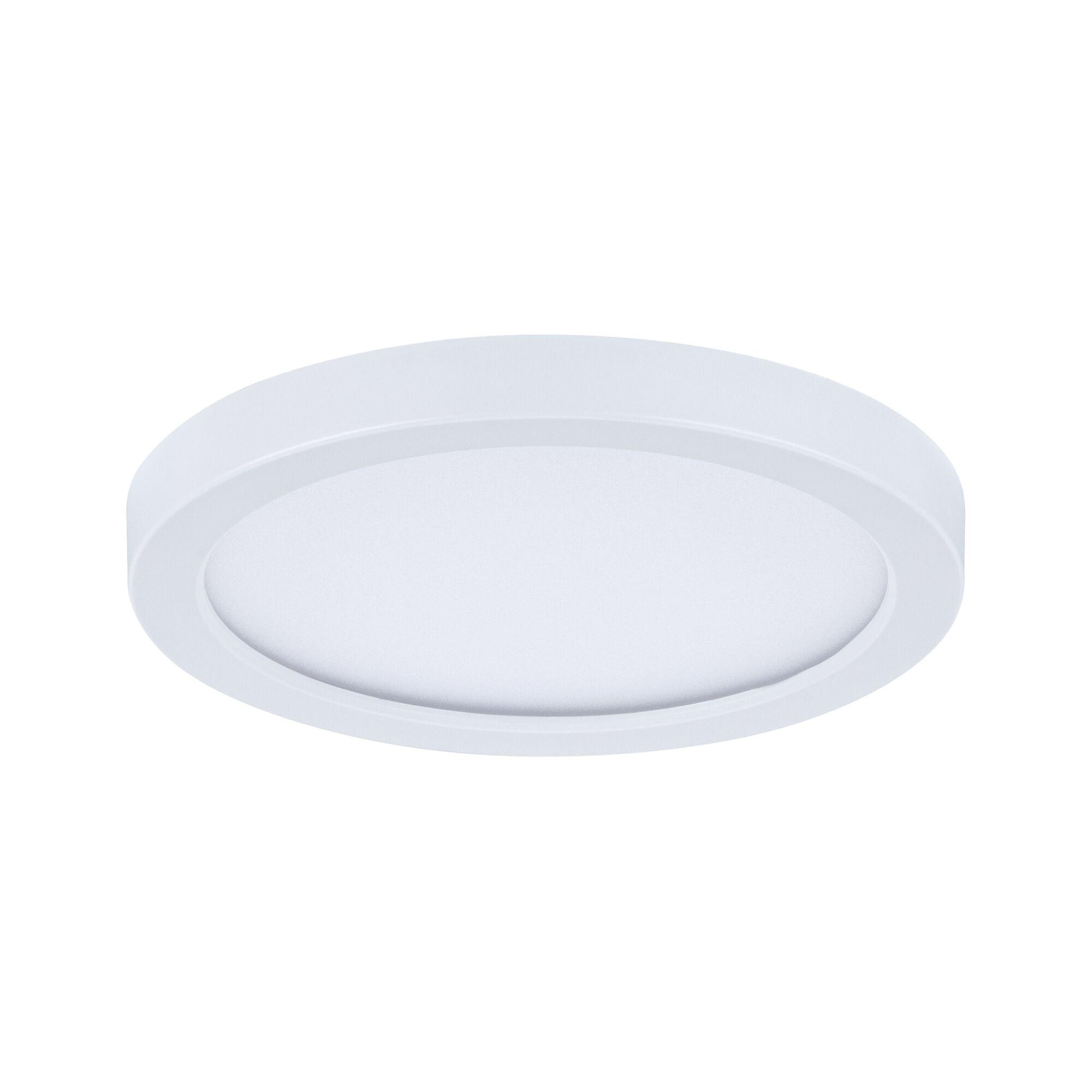 Rundes LED-Deckenpanel aus weißem Kunststoff für energiesparende Raumbeleuchtung