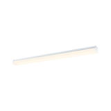 Plafonnier LED blanc fin avec lumière blanc chaud pour intérieurs modernes et éclairage économique