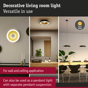 Decorative black living room light with warm white glow, versatile for wall and ceiling applications