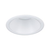 Panneau LED encastré rond blanc en plastique pour éclairage de plafond économe en énergie