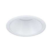 Panneau LED encastré rond blanc en plastique pour éclairage de plafond économe en énergie