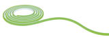 Groen-witte flexibele LED-strip opgerold voor decoratieve verlichting en sfeervolle accenten