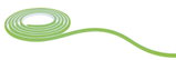 Grün-weißer flexibler LED-Lichtstreifen in Spirale für dekorative Beleuchtung und Raumakzente