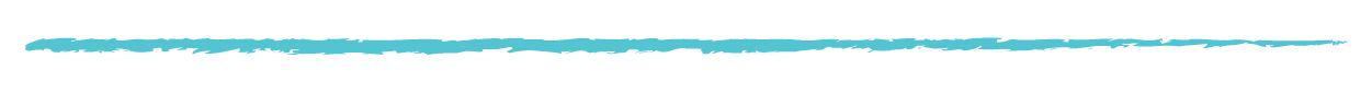 Blue hand-drawn line divider on white background for sustainable product presentation