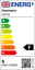 Energy efficiency label rated F with 5 kWh per 1000 hours consumption for Paulmann product 28745