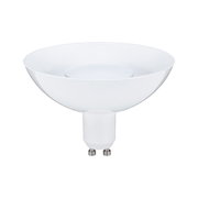 Lampe LED réflecteur blanche avec base GU10 en plastique pour éclairage économique