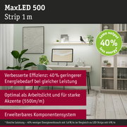 MaxLED 500 LED-Lichtstreifen 1 m mit 40 % weniger Energieverbrauch für effiziente Raumbeleuchtung
