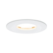 Round white LED recessed spotlight with warm white light for modern indoor lighting