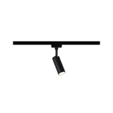 Spot LED noir en métal sur rail pour un éclairage intérieur flexible et moderne