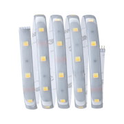 Bande LED flexible avec LEDs blanches et dos adhésif pour éclairage polyvalent.