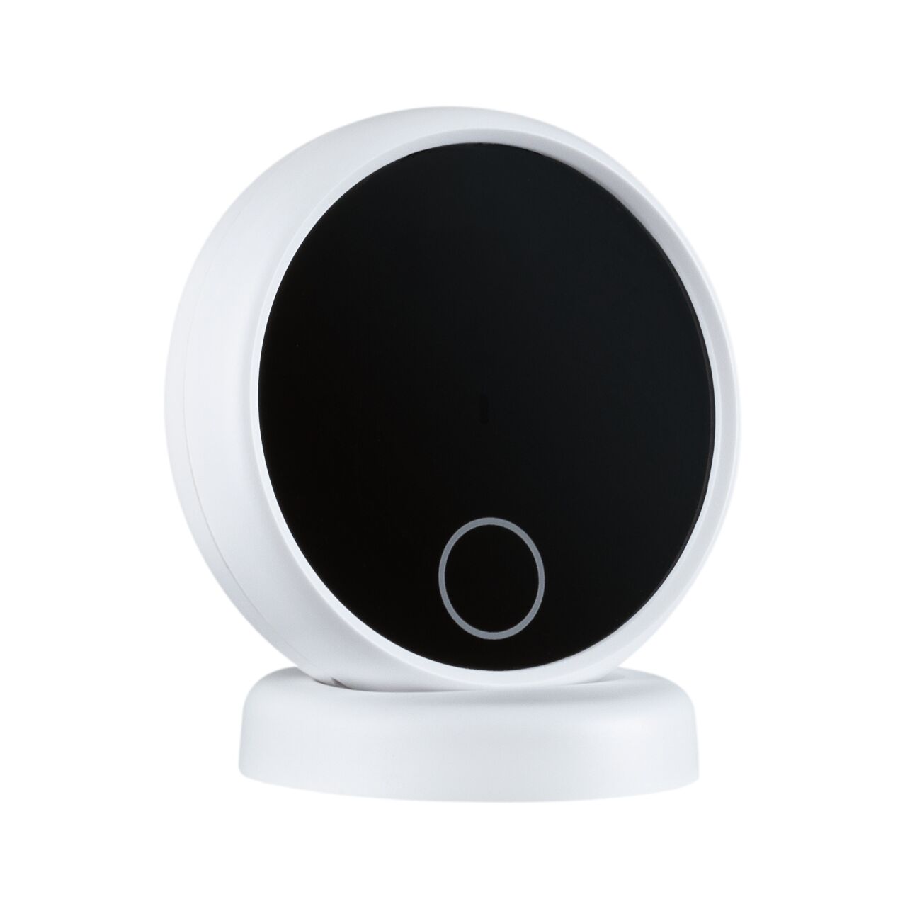 MaxLED accessoires Commande Extension Wireless Touch 3V Blanc/Noir Appareil domotique rond blanc avec surface tactile noire et anneau de contrôle pour éclairage