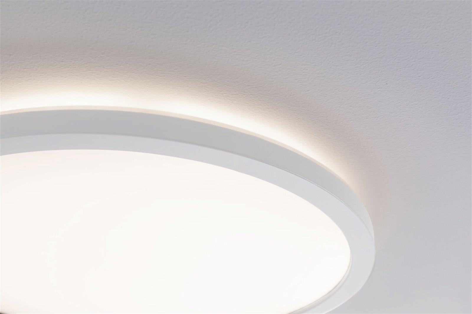 Panneau LED Atria Shine Backlight IP44 rond 190mm 11,2W 850lm 3000K Blanc