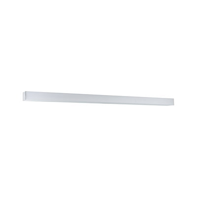 Slim white LED wall light made of metal for modern indoor lighting and energy-saving illumination