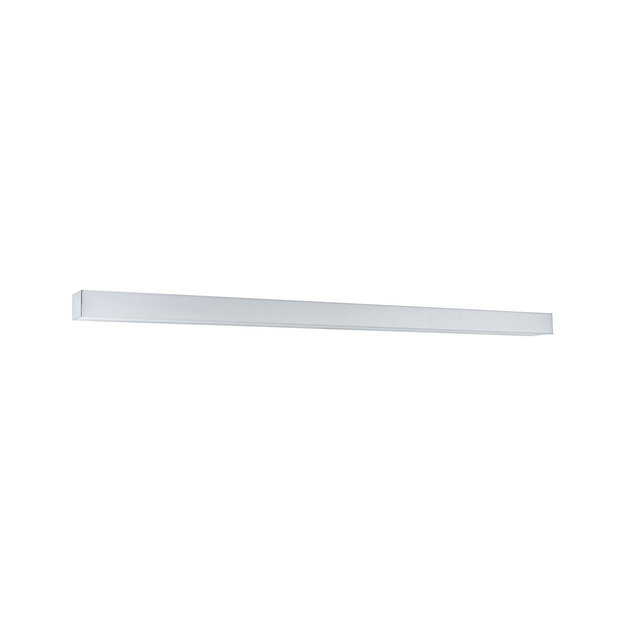 Slim white metal LED wall light with modern design for indoor lighting solutions