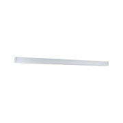 Slim white metal LED wall light with modern design for indoor lighting solutions