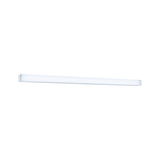 Applique murale LED blanche fine en plastique pour éclairage intérieur moderne et économique en énergie