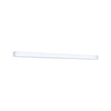 Schlanke weiße LED-Wandleuchte aus Kunststoff für moderne Innenbeleuchtung und energiesparende Lichtlösung