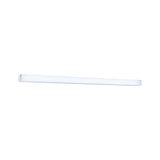 Applique murale LED blanche fine en plastique pour éclairage intérieur moderne et économique en énergie