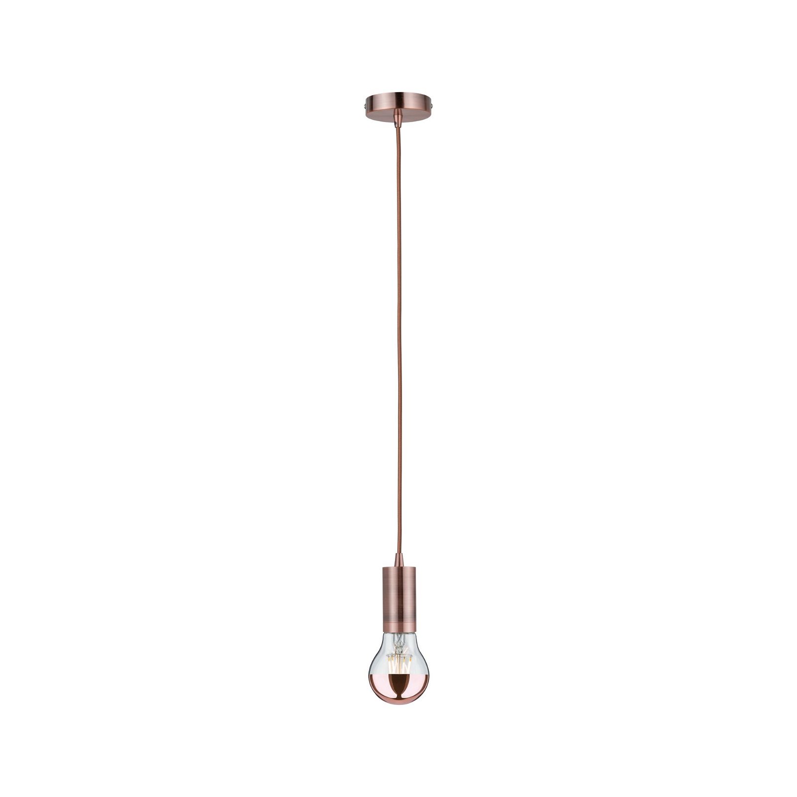 Neordic Pendant luminaire Haldis E27 max. 60W Copper dimmable Metal