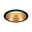 Spot encastré LED 3-Step-Dim Cole Coin Kit de 1 IP44 rond 88mm Coin 6W 470lm 230V gradable 2700K Noir/Doré mat Spot LED encastré rond avec bord noir et réflecteur doré pour éclairage intérieur moderne