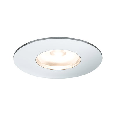 Rond inbouwlichtglas met wit metalen frame voor moderne LED-plafondverlichting