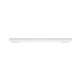 Long white plastic LED light for modern indoor lighting with energy-saving technology