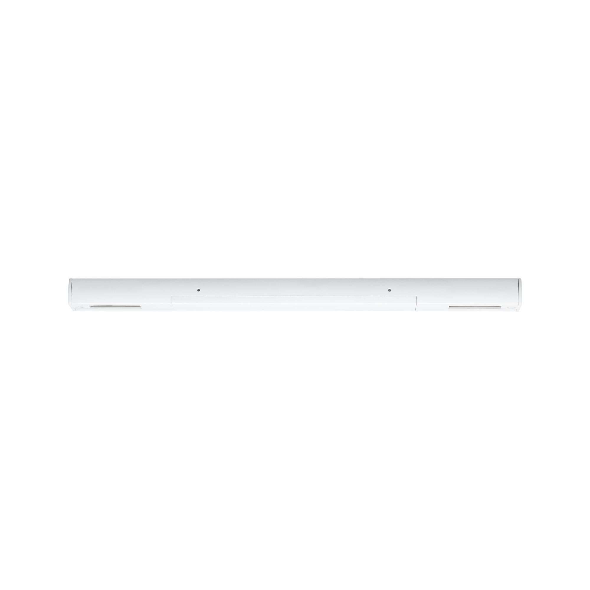 White LED wall light made of plastic with slim design for modern indoor lighting