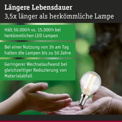 LED-Glühbirne mit langer Lebensdauer, 3,5x länger als herkömmliche Lampen, nachhaltige LED-Beleuchtung
